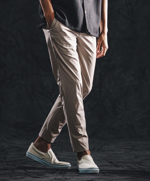 wjk reluxe（ダブルジェーケーリラックス）の「mp14488-cool touch tapered pants テーパードパンツ(WR26S-08)（その他パンツ・メンズ・ブラック/グレイッシュベージュ/ネイビー・L/M/S）」の6枚目の写真