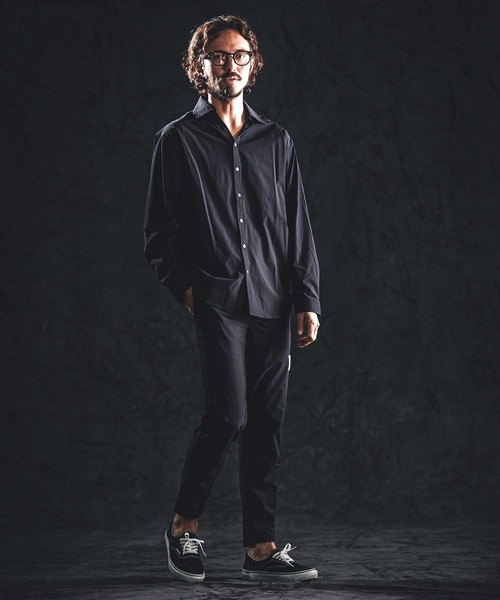 wjk reluxe（ダブルジェーケーリラックス）の「mp14488-cool touch tapered pants テーパードパンツ(WR26S-08)（その他パンツ・メンズ・ブラック/グレイッシュベージュ/ネイビー・L/M/S）」の21枚目の写真