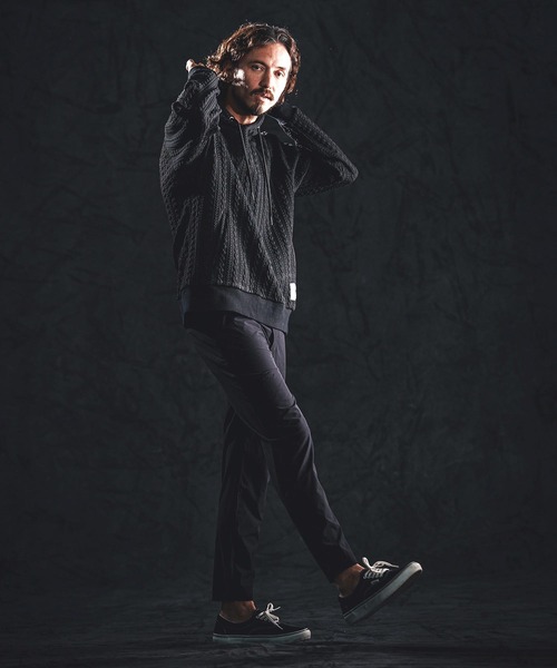 wjk reluxe（ダブルジェーケーリラックス）の「mp14488-cool touch tapered pants テーパードパンツ(WR26S-08)（その他パンツ・メンズ・ブラック/グレイッシュベージュ/ネイビー・L/M/S）」の22枚目の写真