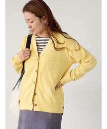 Lugnoncure | もちもちVネックカーディガン(カーディガン/ボレロ)