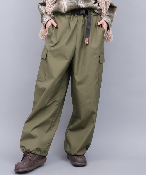 チチカカ(チチカカ)の「ガチャベルトカーゴパンツ(その他パンツ・レディース・オレンジ/カーキ/チャコールグレー・FREE)」の3枚目の写真