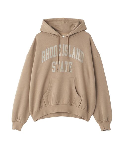 CRAFT STANDARD BOUTIQUE（クラフトスタンダードブティック）の「裏起毛カレッジパーカー（パーカー・メンズ・ブラウン/ホワイト系その他/ネイビー/ベージュ/グリーン/ブラック・M/XL/L）」の11枚目の写真