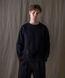 【 日本製・スウエット】Jackman X Lavenham GG Armored Crewneck Mens / ジャックマン GG アーマード クルーネック メンズ