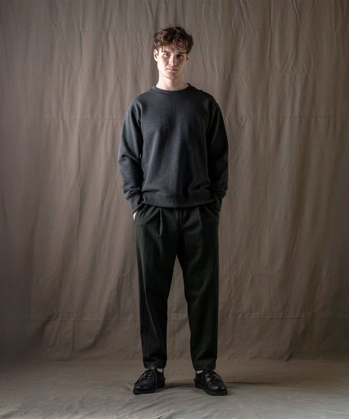 LAVENHAM(ラベンハム)の「【 日本製・スウエット】Jackman X Lavenham GG Armored Crewneck Mens / ジャックマン GG アーマード クルーネック メンズ(スウェット・メンズ・ダークブラック/ダークネイビー/グレー・S/M/L/XL)」の18枚目の写真