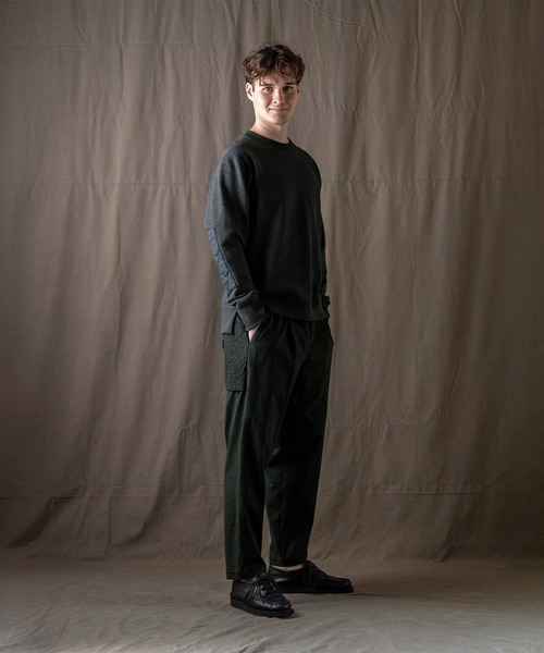 LAVENHAM(ラベンハム)の「【 日本製・スウエット】Jackman X Lavenham GG Armored Crewneck Mens / ジャックマン GG アーマード クルーネック メンズ(スウェット・メンズ・ダークブラック/ダークネイビー/グレー・S/M/L/XL)」の19枚目の写真