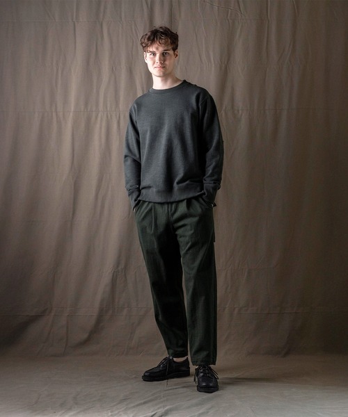 LAVENHAM(ラベンハム)の「【 日本製・スウエット】Jackman X Lavenham GG Armored Crewneck Mens / ジャックマン GG アーマード クルーネック メンズ(スウェット・メンズ・ダークブラック/ダークネイビー/グレー・S/M/L/XL)」の20枚目の写真