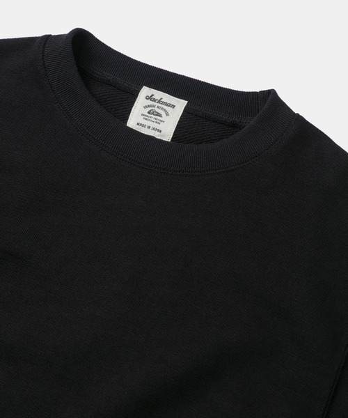 LAVENHAM(ラベンハム)の「【 日本製・スウエット】Jackman X Lavenham GG Armored Crewneck Mens / ジャックマン GG アーマード クルーネック メンズ(スウェット・メンズ・ダークブラック/ダークネイビー/グレー・S/M/L/XL)」の11枚目の写真
