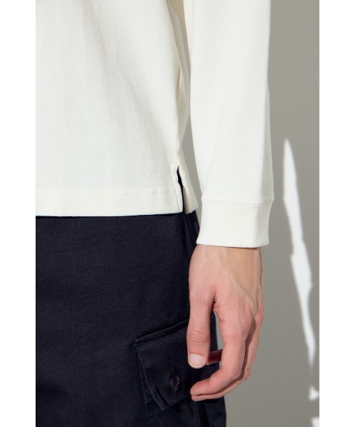 AZUL by moussy（アズールバイマウジー）の「キーボードアートロンT（Tシャツ/カットソー・メンズ・ブラック/ホワイト・SMALL/MEDIUM/LARGE）」の13枚目の写真