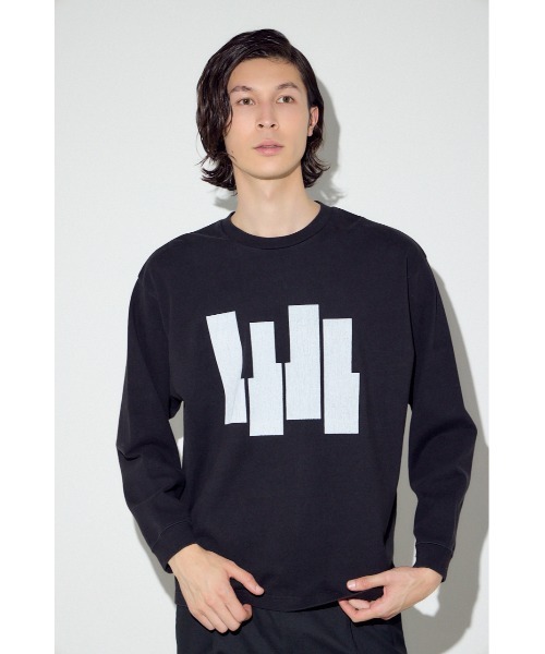 AZUL by moussy（アズールバイマウジー）の「キーボードアートロンT（Tシャツ/カットソー・メンズ・ブラック/ホワイト・SMALL/MEDIUM/LARGE）」の17枚目の写真