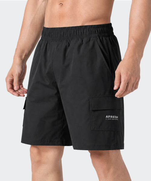 AFRESH(アフレッシュ)の「エアストレッチカーゴショーツ_ブラックトレーニング(その他パンツ・レディース・その他・XX-LARGE/X-LARGE/SMALL/MEDIUM/LARGE)」の2枚目の写真