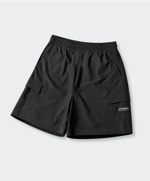 AFRESH(アフレッシュ)の「エアストレッチカーゴショーツ_ブラックトレーニング(その他パンツ・レディース・その他・XX-LARGE/X-LARGE/SMALL/MEDIUM/LARGE)」の3枚目の写真