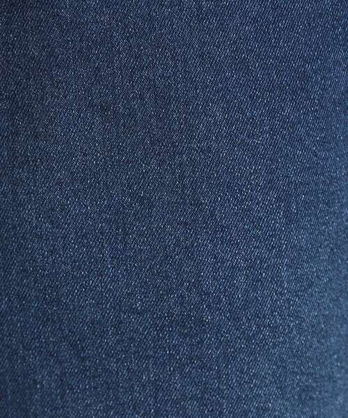 SHOO・LA・RUE（シューラルー）の「【あったか/S-LL】脚のラインを拾いにくい 裏微起毛 デニムワイドパンツ（デニムパンツ・レディース・ネイビー/ブルー・03/02/01/04）」の13枚目の写真