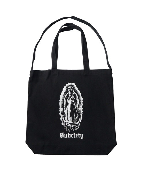 Subciety（サブサエティ）の「2way maria tote bag（トートバッグ・メンズ・ブラック/ナチュラル・FREE）」の5枚目の写真