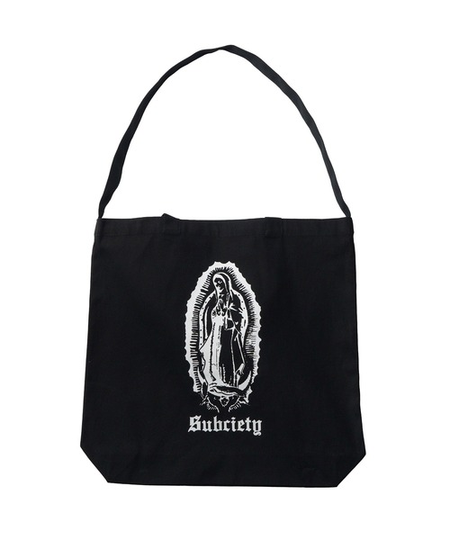 Subciety（サブサエティ）の「2way maria tote bag（トートバッグ・メンズ・ブラック/ナチュラル・FREE）」の6枚目の写真