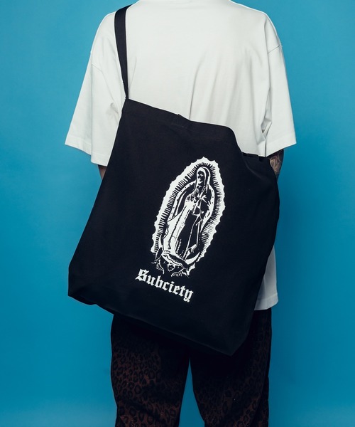 Subciety（サブサエティ）の「2way maria tote bag（トートバッグ・メンズ・ブラック/ナチュラル・FREE）」の10枚目の写真