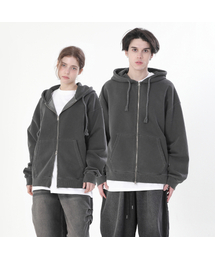 POLYGRAM（ポリグラム）の「830Gピグメントフードジップアップ（5色）（パーカー）」