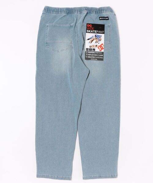 DC(ディーシー)の「DC/ディーシー デニム ワイドパンツ ロングパンツ DPT261007(その他パンツ・メンズ・チャコールグレー/ライトインディゴブルー・M/L/XL/S)」の7枚目の写真