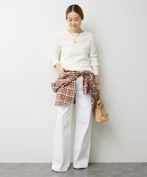 Frank&Eileen（フランクアンドアイリーン）の「【FRANK&EILEEN/フランクアンドアイリーン】FINBAR SHIRT（シャツ/ブラウス・レディース・ブラウン・FREE）」の11枚目の写真