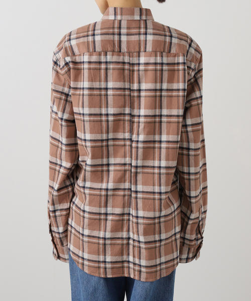 Frank&Eileen（フランクアンドアイリーン）の「【FRANK&EILEEN/フランクアンドアイリーン】FINBAR SHIRT（シャツ/ブラウス・レディース・ブラウン・FREE）」の15枚目の写真