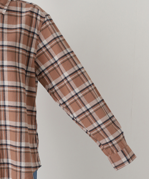 Frank&Eileen（フランクアンドアイリーン）の「【FRANK&EILEEN/フランクアンドアイリーン】FINBAR SHIRT（シャツ/ブラウス・レディース・ブラウン・FREE）」の16枚目の写真