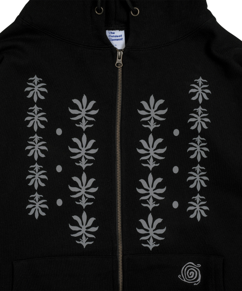 THECOLDESTMOMENT（ザコールデストモーメント）の「TCM ethnic hooded zip-up (black)（パーカー・レディース・その他・S/M/L）」の4枚目の写真