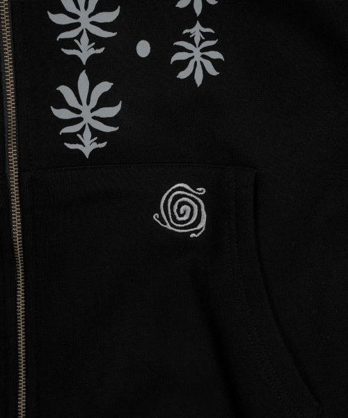 THECOLDESTMOMENT（ザコールデストモーメント）の「TCM ethnic hooded zip-up (black)（パーカー・レディース・その他・S/M/L）」の5枚目の写真