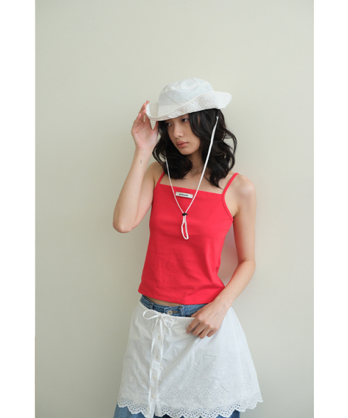 PREVOIR(プレヴォア)の「オーガニックシルクタンクトップ(Tシャツ/カットソー・レディース・その他・FREE)」の1枚目の写真