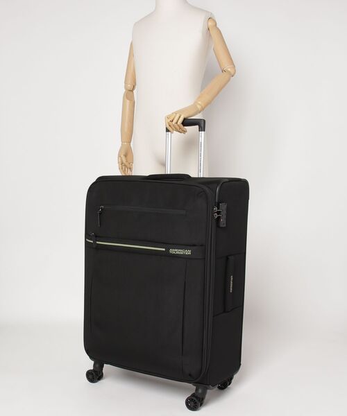 AMERICAN TOURISTER(アメリカンツーリスター)の「アメリカンツーリスター SKY BLAZE スピナー76 エキスパンダブル ブラック(スーツケース/キャリーバッグ・メンズ・ブラック・L)」の13枚目の写真