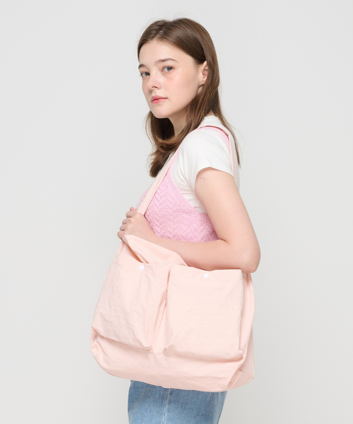 ROIDESROIS（ロワデロワ）の「イグゼクタリー2ポケットサマーショルダーバッグ（ピンク）（ショルダーバッグ・レディース・その他・FREE）」の3枚目の写真