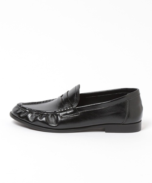 LOWRYS FARM（ローリーズファーム）の「モカシンローファー  637751（ローファー・レディース・ブラック/ブラウン・MEDIUM/LARGE）」の3枚目の写真