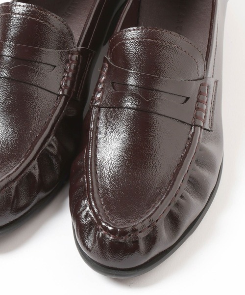 LOWRYS FARM（ローリーズファーム）の「モカシンローファー  637751（ローファー・レディース・ブラック/ブラウン・MEDIUM/LARGE）」の8枚目の写真