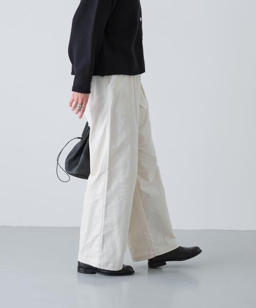 かぐれ（カグレ）の「ライスコールイージーパンツ（その他パンツ・レディース・ライトブルー/オフホワイト・FREE）」の2枚目の写真