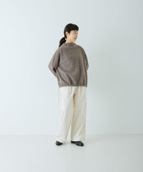 かぐれ（カグレ）の「ライスコールイージーパンツ（その他パンツ・レディース・ライトブルー/オフホワイト・FREE）」の8枚目の写真