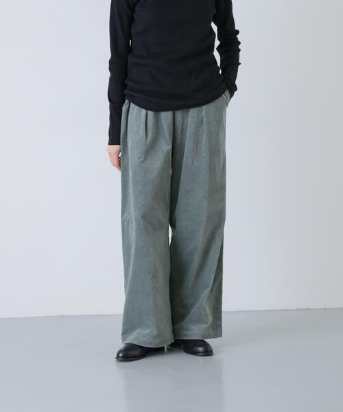 かぐれ（カグレ）の「ライスコールイージーパンツ（その他パンツ・レディース・ライトブルー/オフホワイト・FREE）」の13枚目の写真