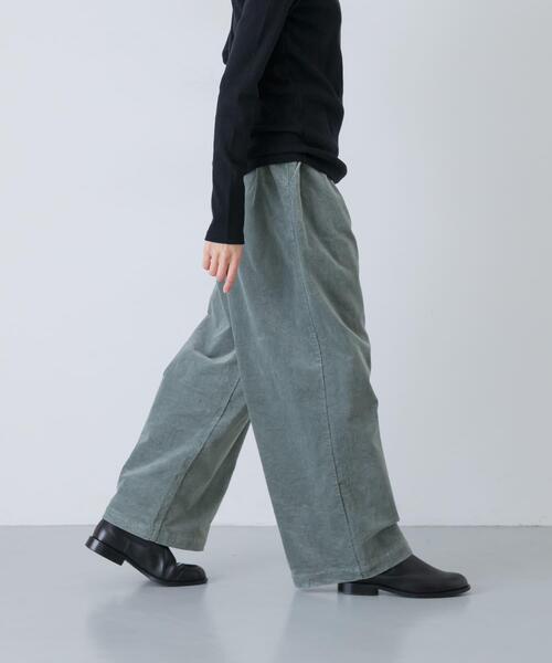 かぐれ（カグレ）の「ライスコールイージーパンツ（その他パンツ・レディース・ライトブルー/オフホワイト・FREE）」の14枚目の写真