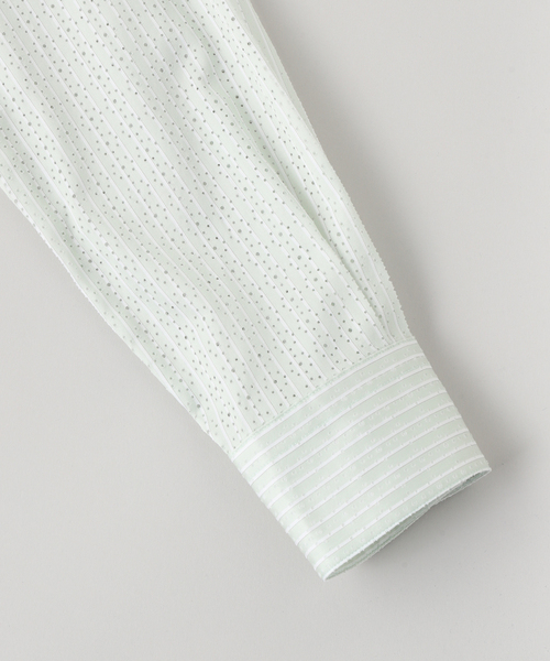 DAIRIKU(ダイリク)の「DAIRIKU / ダイリク "Punching Stripe"W-PKT Dress L-S(シャツ/ブラウス・メンズ・グリーン・SMALL/MEDIUM/LARGE)」の5枚目の写真