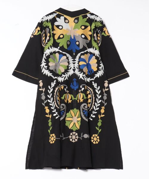 チャイハネ(チャイハネ)の「【チャイハネ】エルジャン刺繍カーディガン(カーディガン/ボレロ・レディース・ブラック/ブルー/ホワイト・FREE)」の15枚目の写真