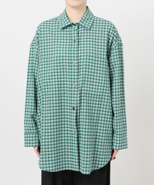 DEVEAUXチェック2WAYシャツ（シャツ/ブラウス）｜journal standard L