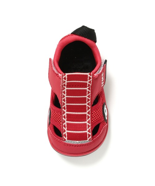 IFME(イフミー)の「BABY|IFME×はたらくのりものサマーシューズ(サンダル・キッズ・ホワイト/レッド・12.0cm/12.5cm/13.0cm/13.5cm/14.0cm/14.5cm/15.0cm)」の7枚目の写真