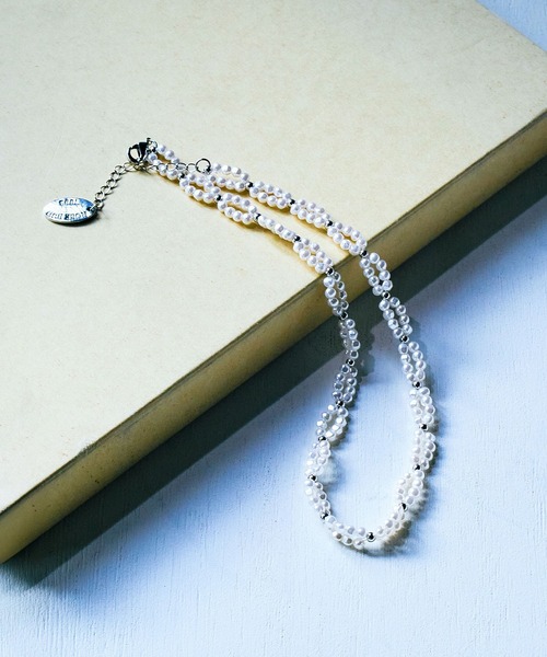 ROSE BUD（ローズバッド）の「PEARL NECKLACE（ネックレス・レディース・ホワイト・ONE SIZE）」の2枚目の写真