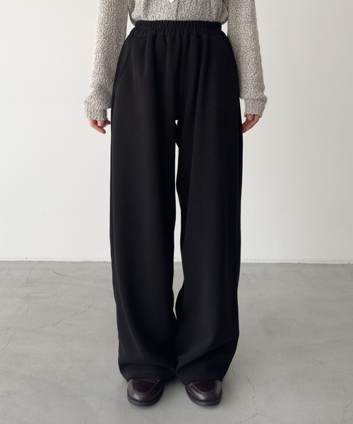 CANAL JEAN（キャナルジーン）の「El mar　ドライコットンスウェットパンツ（スウェットパンツ・レディース・ブラック/ネイビー/グレー・ONE SIZE）」の19枚目の写真