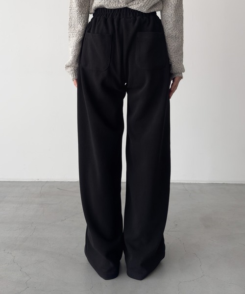 CANAL JEAN（キャナルジーン）の「El mar　ドライコットンスウェットパンツ（スウェットパンツ・レディース・ブラック/ネイビー/グレー・ONE SIZE）」の21枚目の写真