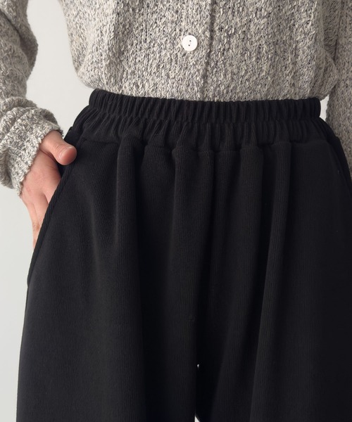 CANAL JEAN（キャナルジーン）の「El mar　ドライコットンスウェットパンツ（スウェットパンツ・レディース・ブラック/ネイビー/グレー・ONE SIZE）」の22枚目の写真