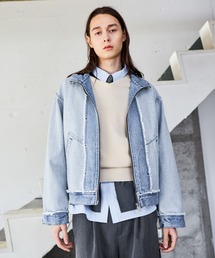 HARE | サイコウチクデニムブルゾン(HARE)(ブルゾン)