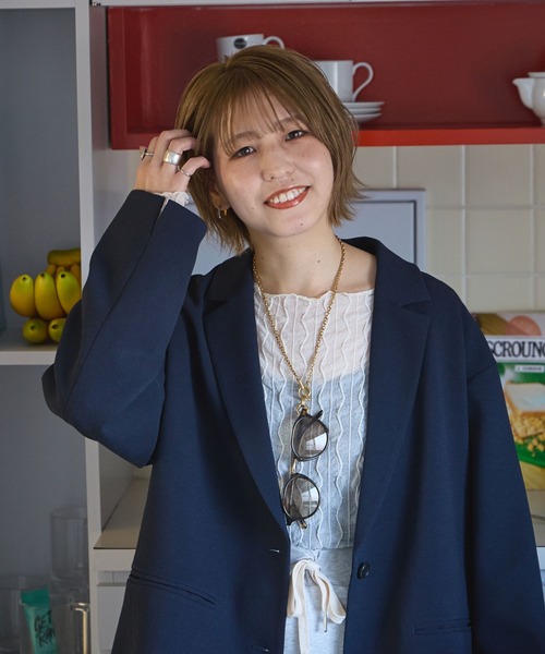 studio CLIP（スタディオクリップ）の「【CLIP BY STAFF/moezo企画】ステンレスネックレス（ネックレス・レディース・ゴールド/シルバー・FREE）」の5枚目の写真