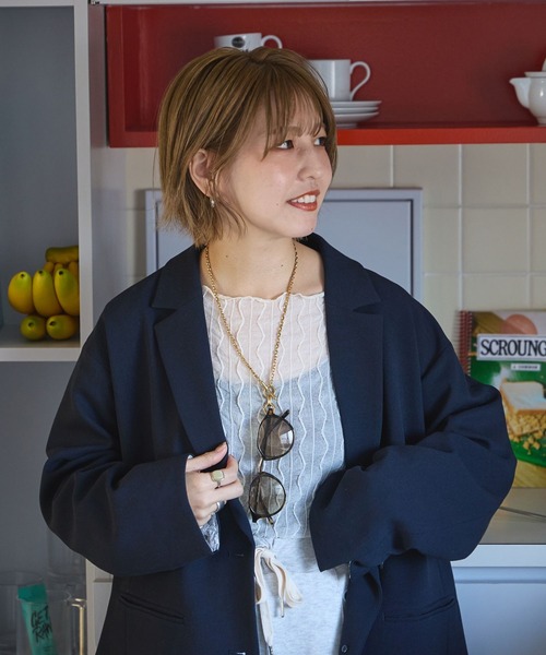 studio CLIP（スタディオクリップ）の「【CLIP BY STAFF/moezo企画】ステンレスネックレス（ネックレス・レディース・ゴールド/シルバー・FREE）」の6枚目の写真