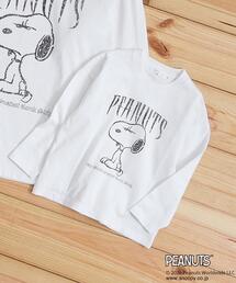 THE SHOP TK | 【110-160】PEANUTS / ピーナッツ スヌーピー ヴィンテージ風プリント長袖Tシャツ(Tシャツ/カットソー)