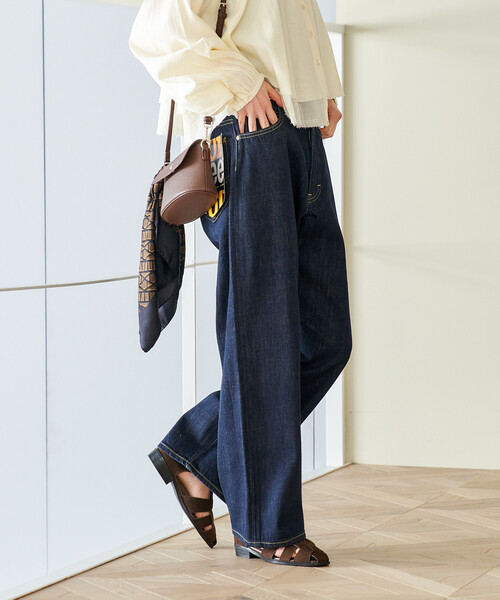 セール】Lee × FREAK'S STORE/リー 別注 101 RIDERS WIDE LEG DENIM