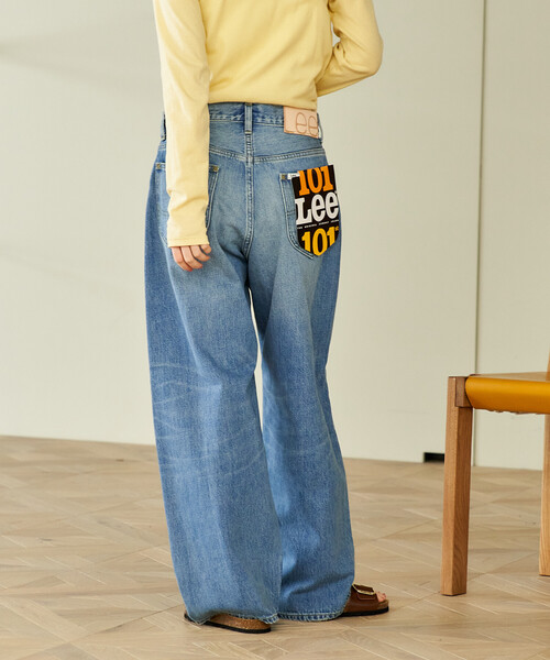 セール】Lee × FREAK'S STORE/リー 別注 101 RIDERS WIDE LEG DENIM