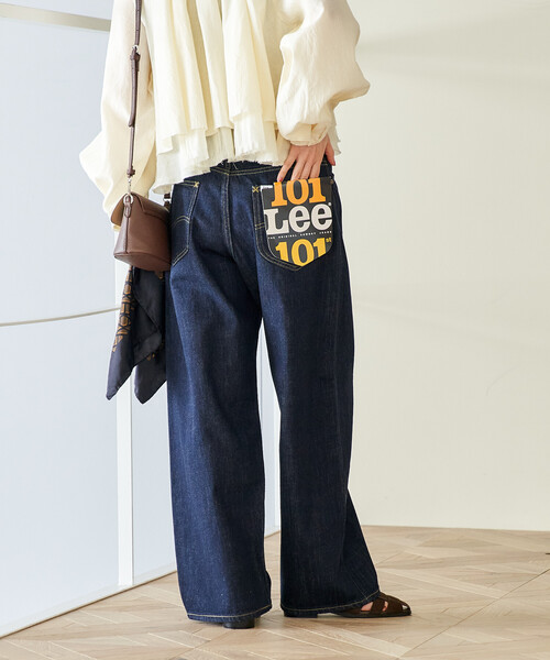 セール】Lee × FREAK'S STORE/リー 別注 101 RIDERS WIDE LEG DENIM